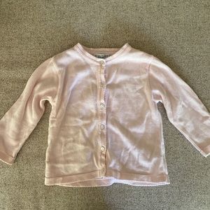 Feltman pink cardigan 3t